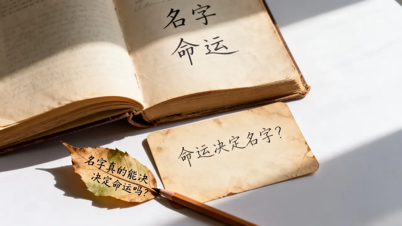 命运决定名字是什么意思？名字真的能决定命运吗？