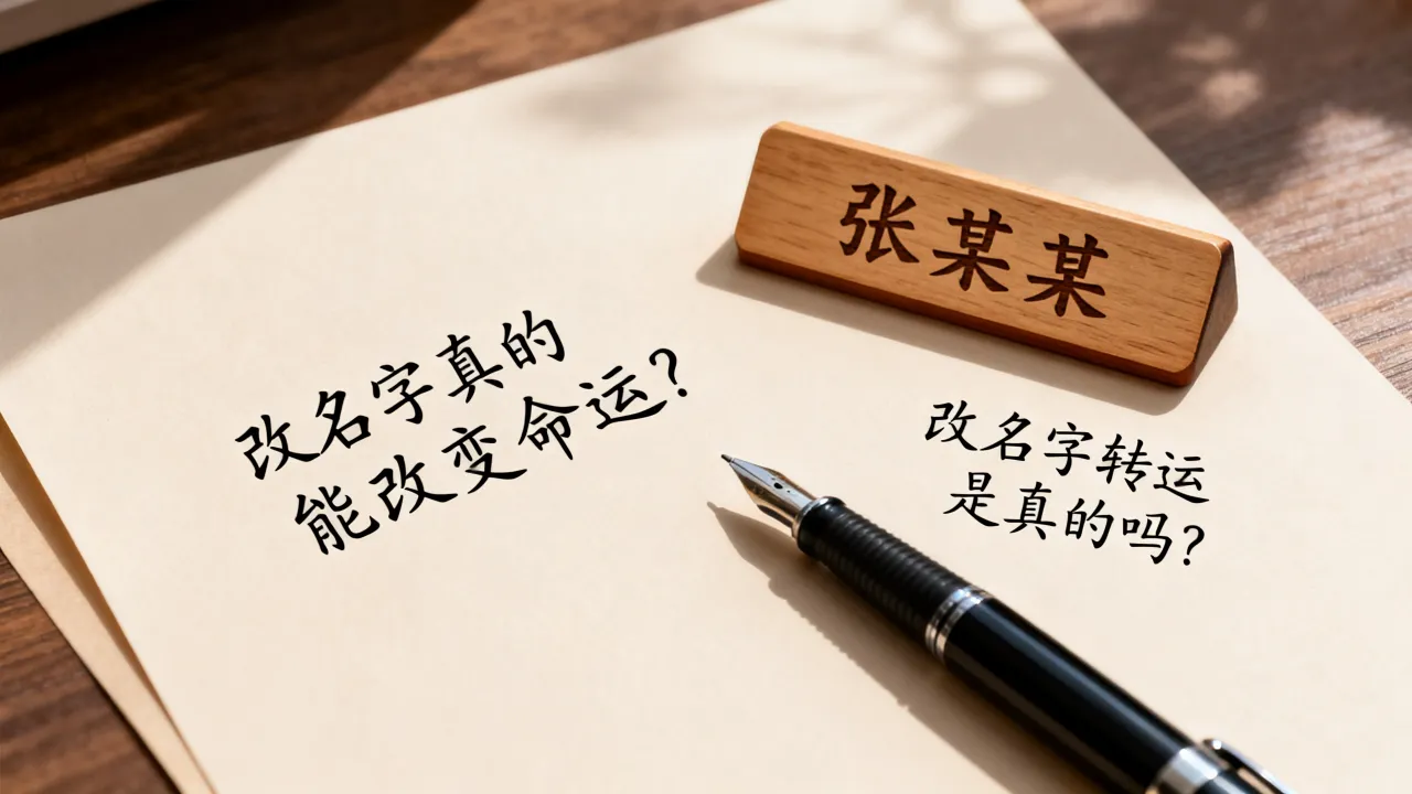 改名字真的能改变命运吗,改名字转运是真的吗 改名字真的能改变命运吗,改名字转运是真的吗