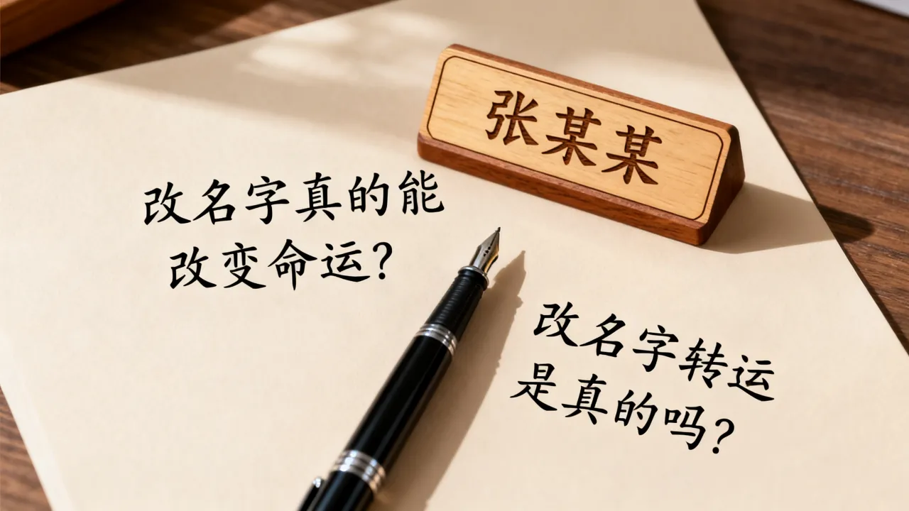 改名字真的能改变命运吗,改名字转运是真的吗 改名字真的能改变命运吗,改名字转运是真的吗