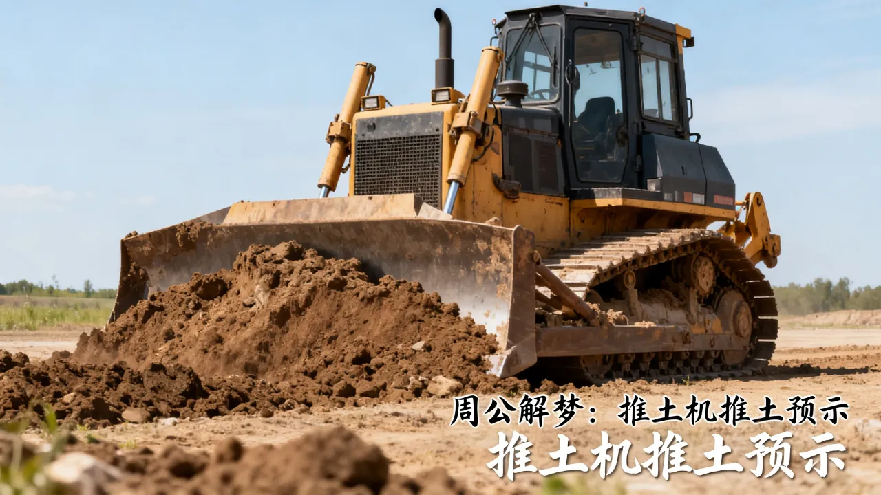 梦到了推土机推土有什么预示吗,梦见推土机推土周公解梦 梦到了推土机推土有什么预示吗,梦见推土机推土周公解梦