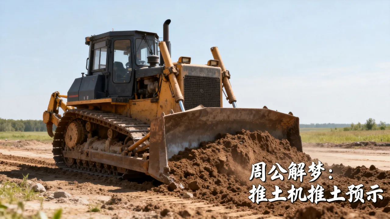 梦到了推土机推土有什么预示吗,梦见推土机推土周公解梦 梦到了推土机推土有什么预示吗,梦见推土机推土周公解梦