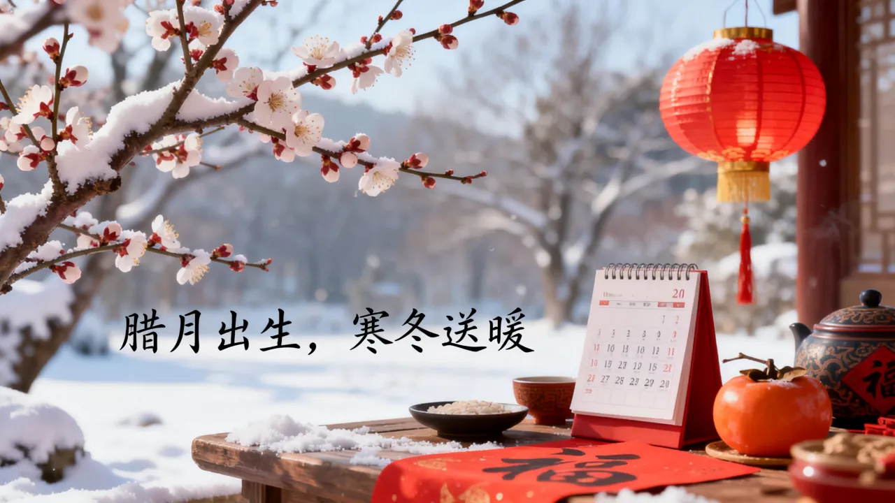 阴历十二月出生的人命运好不好，农历腊月生是什么命