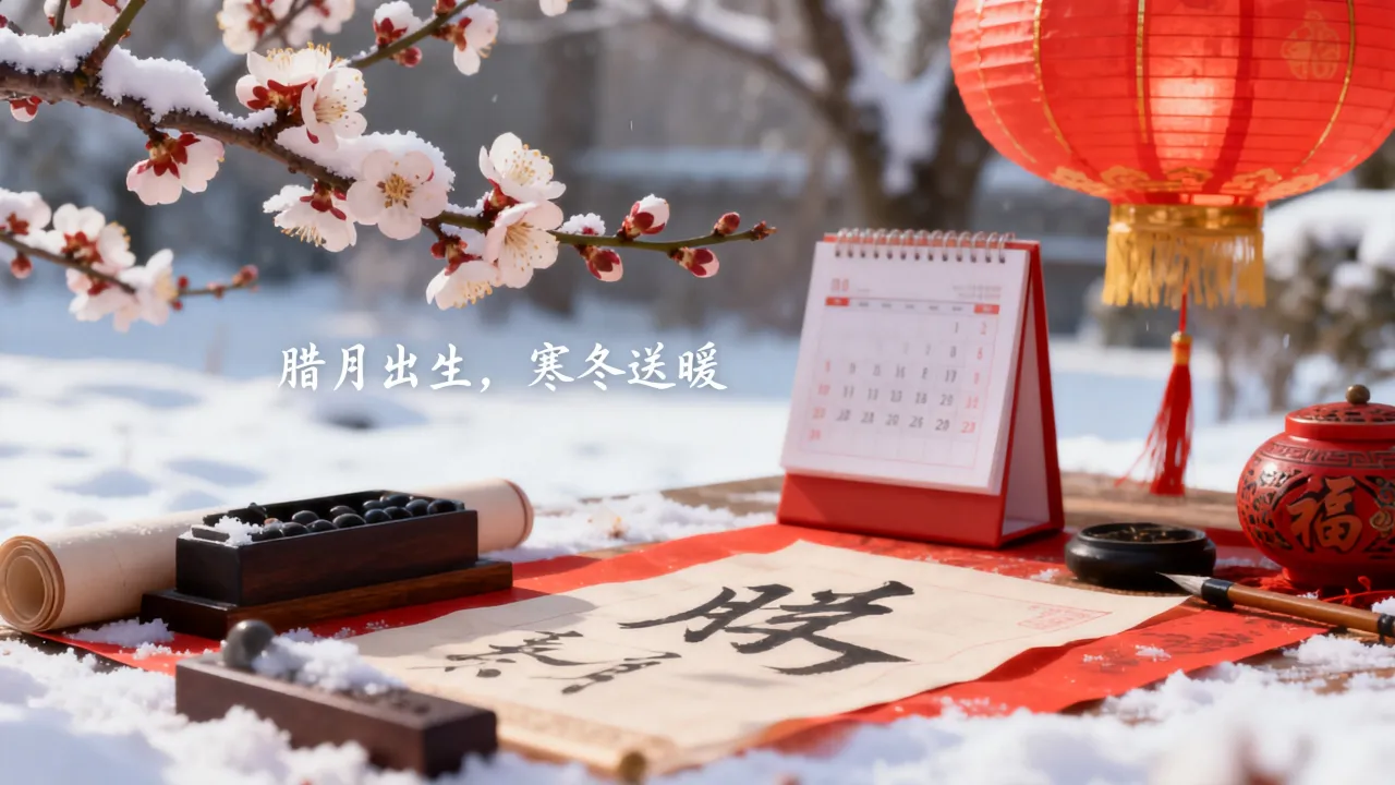 阴历十二月出生的人命运好不好，农历腊月生是什么命