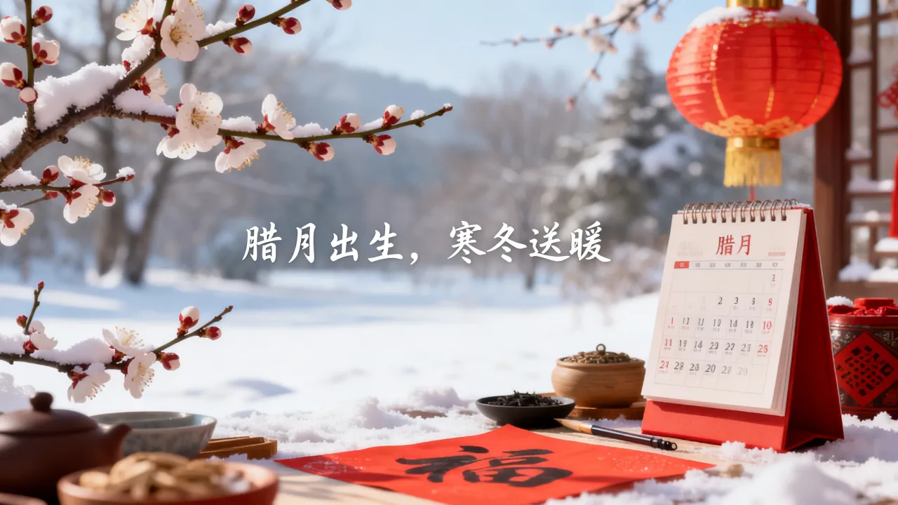 阴历十二月出生的人命运好不好，农历腊月生是什么命