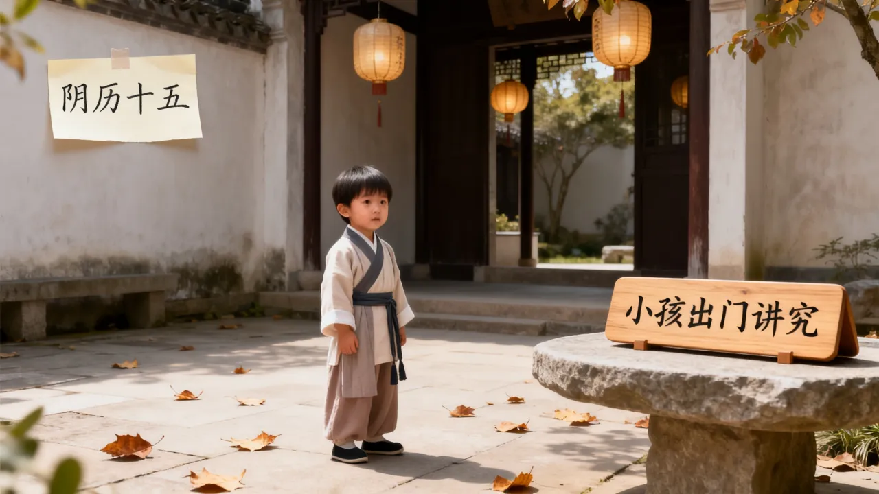 孩子阴历十五出门好吗,阴历十五小孩出门有什么讲究 孩子阴历十五出门好吗,阴历十五小孩出门有什么讲究