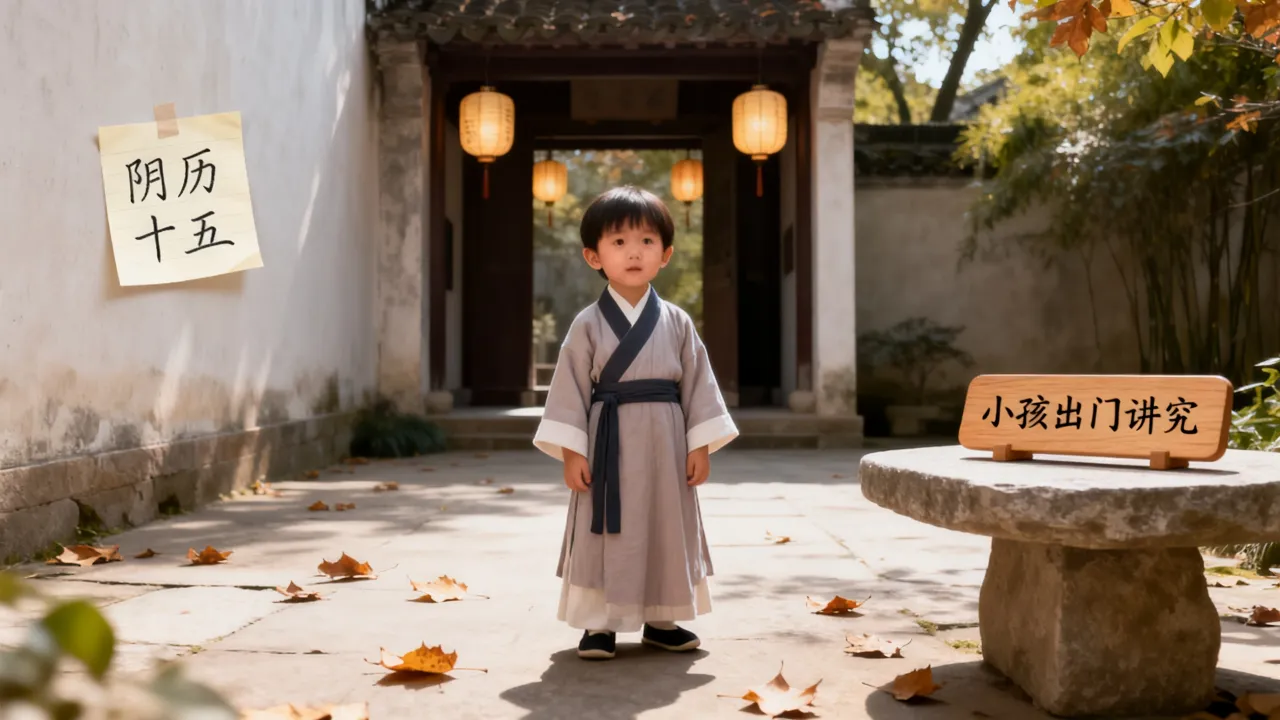 孩子阴历十五出门好吗,阴历十五小孩出门有什么讲究 孩子阴历十五出门好吗,阴历十五小孩出门有什么讲究