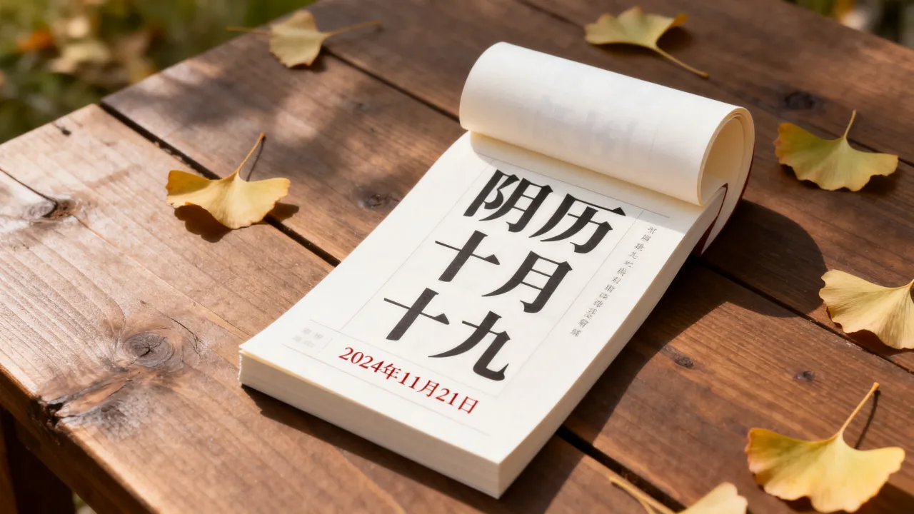 阴历10月19日是什么日子，阴历十月十九是阳历几月几号？