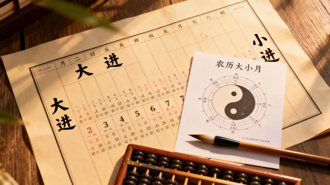 阴历大进小进到底是什么,农历大小月怎样区分? 阴历大进小进到底是什么,农历大小月怎样区分?
