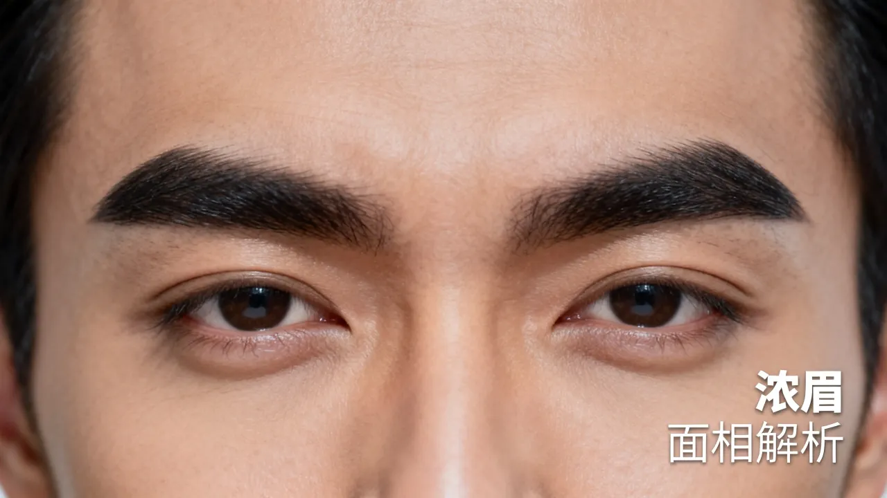 浓眉男人命运到底好不好，浓眉男人面相命运解析