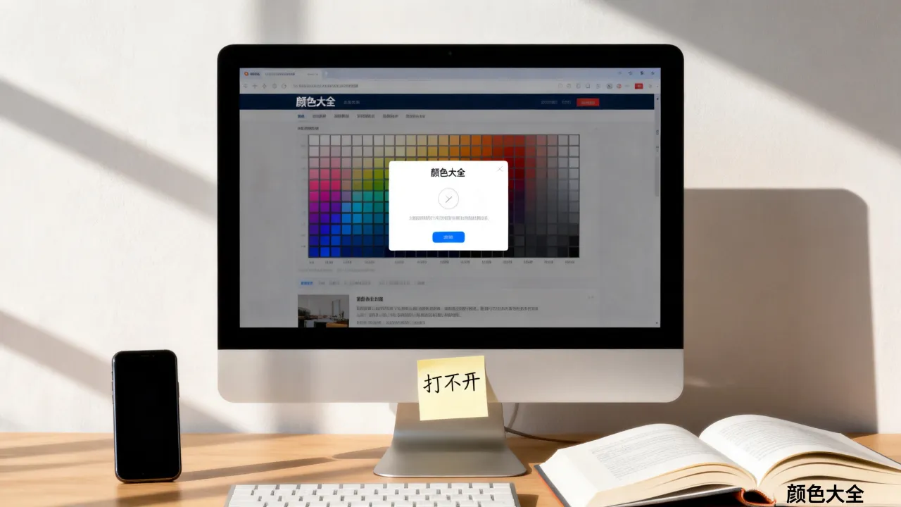 颜色大全的命运如何?颜色大全为什么打不开了? 颜色大全的命运如何?颜色大全为什么打不开了?