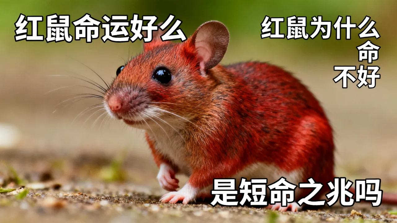 红鼠命运好么，红鼠为什么命不好是短命之兆吗