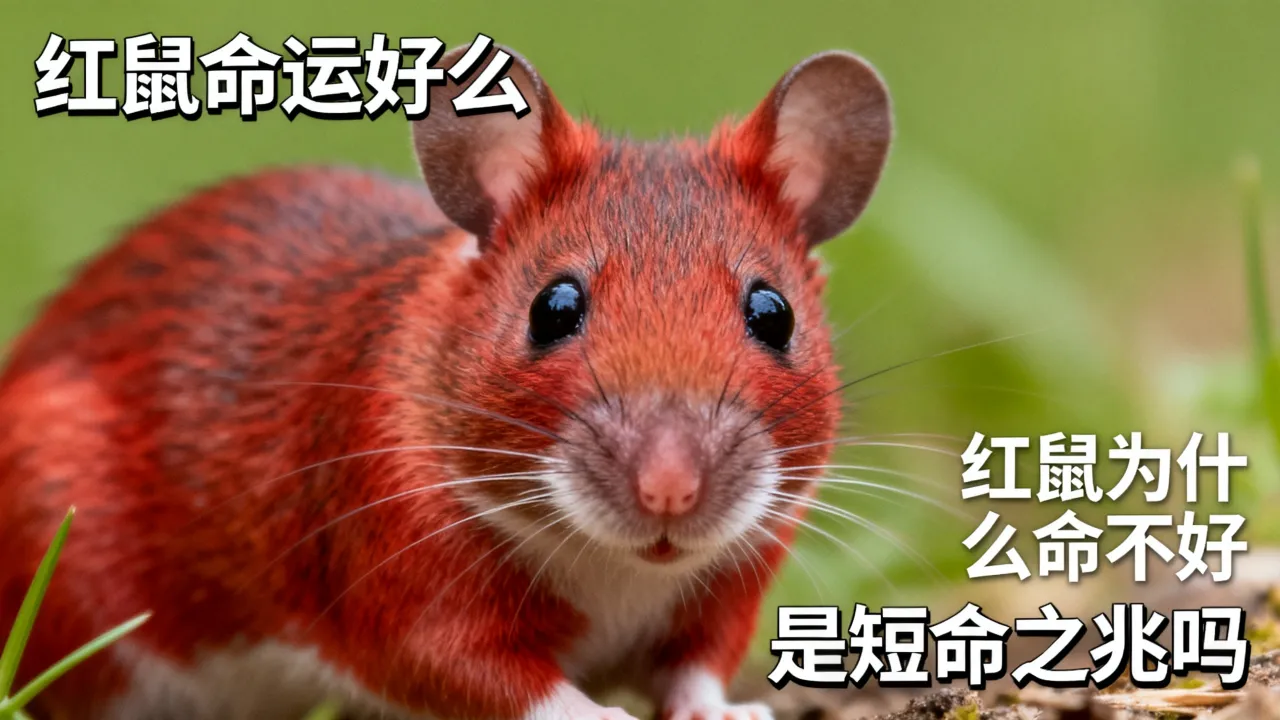 红鼠命运好么，红鼠为什么命不好是短命之兆吗