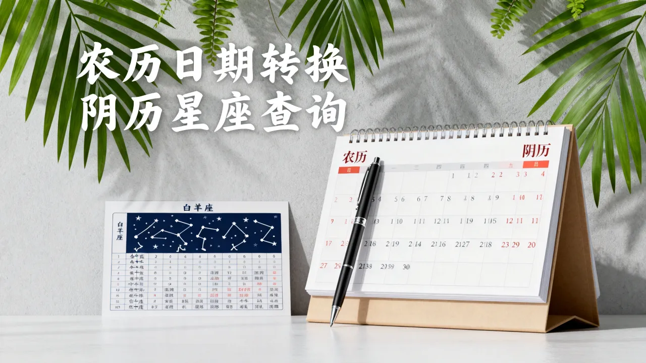 农历和阴历的星座怎么算？星座是按农历还是阴历查询