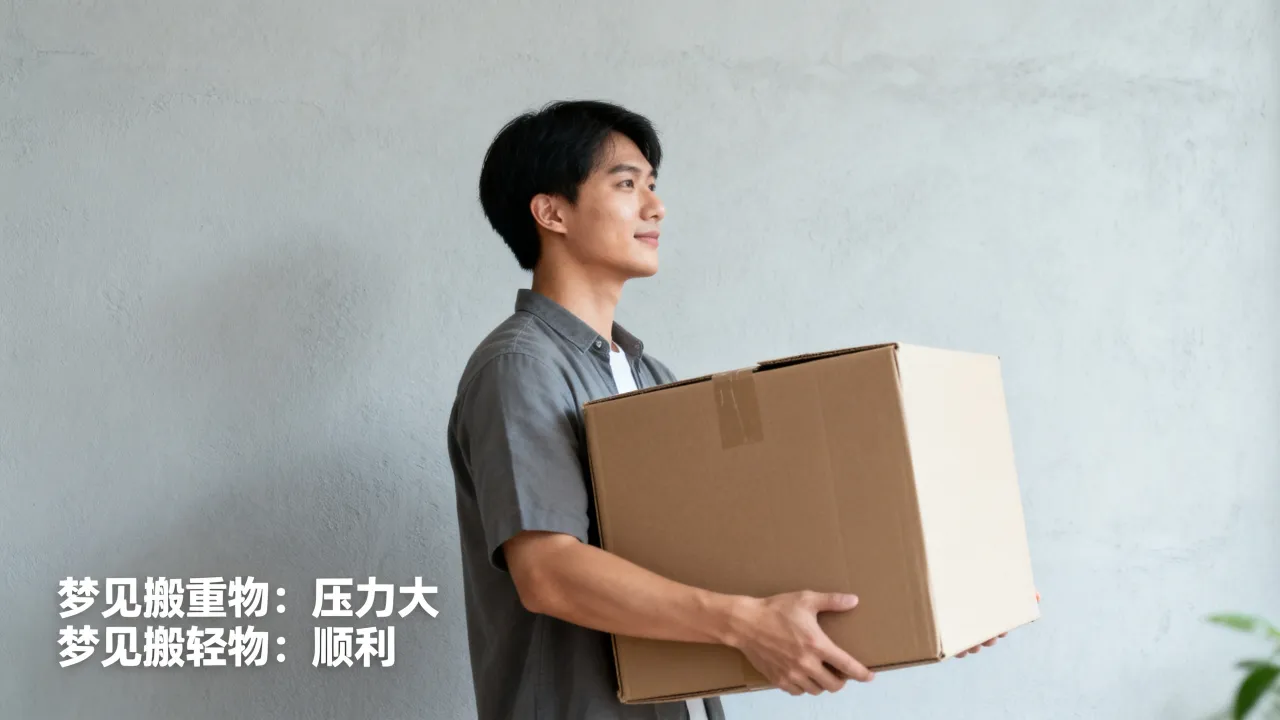 梦到搬东西是什么预兆，梦见搬东西是吉是凶有什么征兆？