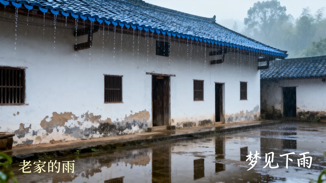 梦见老家下雨好不好，梦见下雨是什么征兆有什么预兆