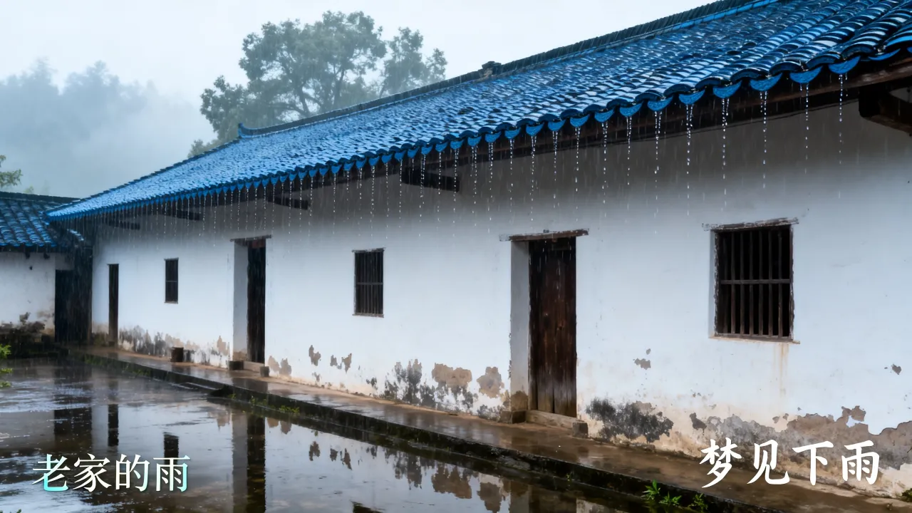 梦见老家下雨好不好，梦见下雨是什么征兆有什么预兆