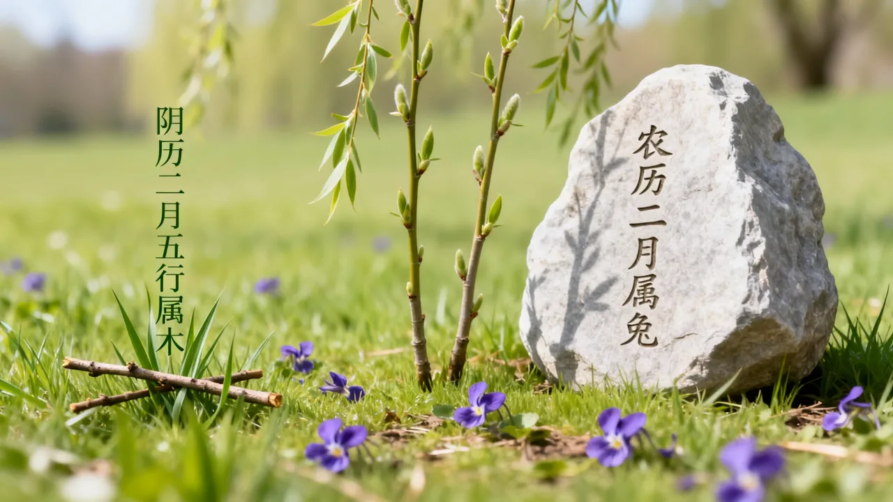 农历二月属什么生肖？阴历二月的五行属性是木吗