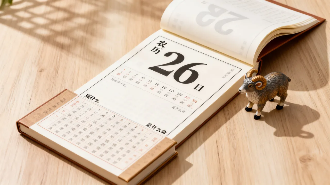 农历26日属什么?农历26日出生是什么命? 农历26日属什么?农历26日出生是什么命?