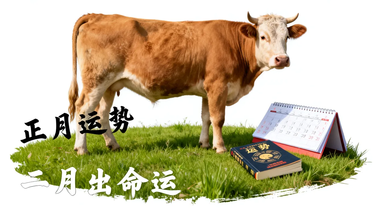 属牛人农历月运势怎么样?属牛农历每月出生命运详解 属牛人农历月运势怎么样?属牛农历每月出生命运详解