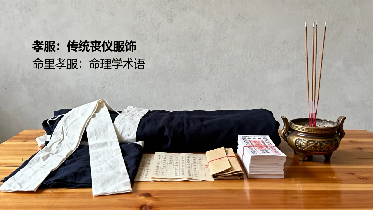 命运要有亲人孝服是什么意思，命里有孝服对亲人有什么影响