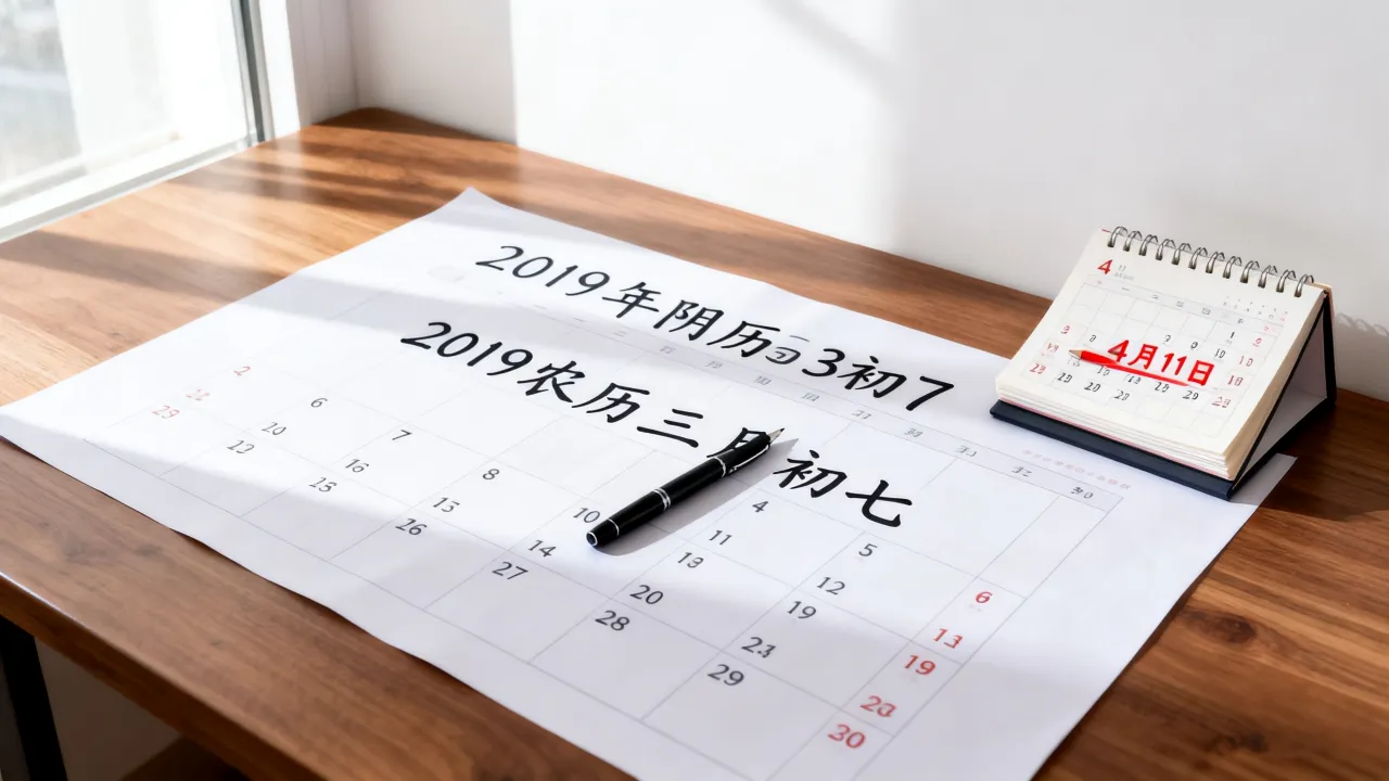 2019年阴历3初7是几月几号?2019农历三月初七对应阳历日期查询 2019年阴历3初7是几月几号?2019农历三月初七对应阳历日期查询
