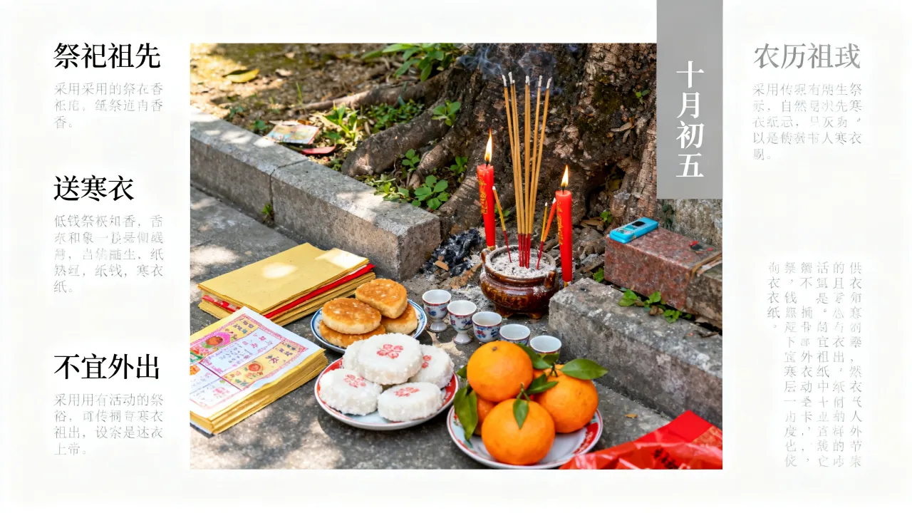 阴历十月五是什么日子，农历十月初五有什么习俗和禁忌