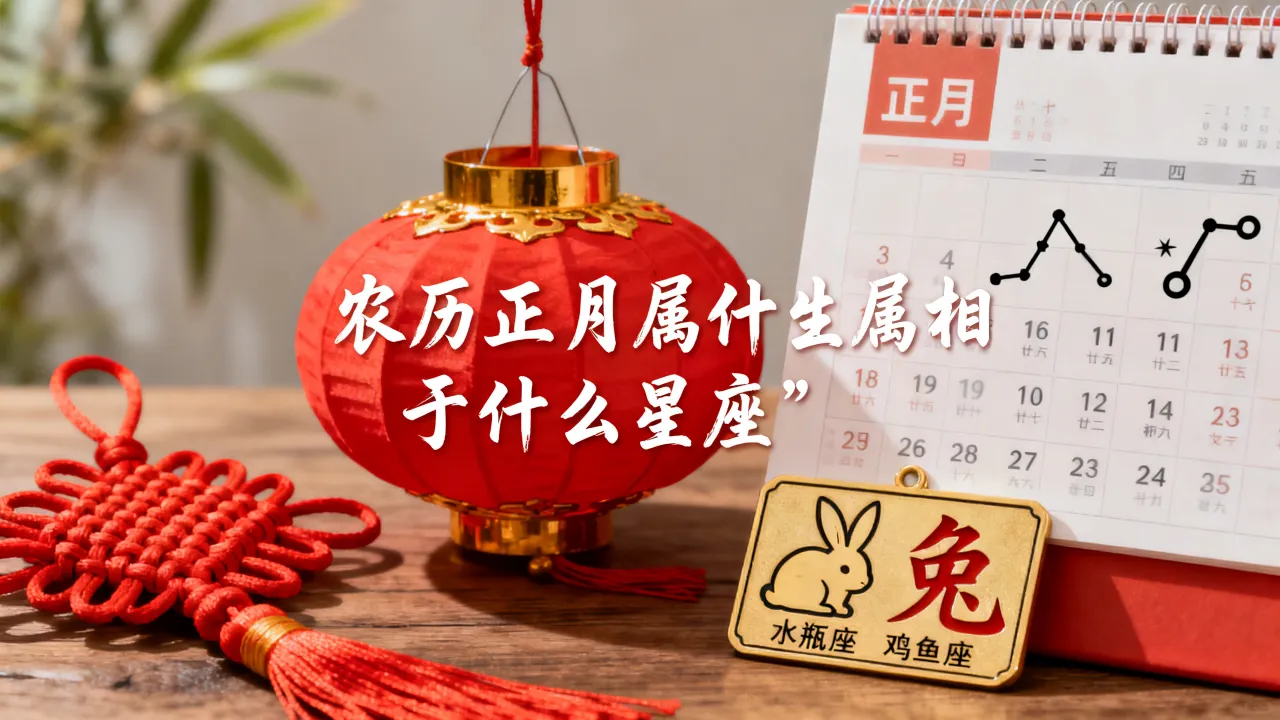 农历正月属什么属相，农历正月出生属于什么星座？