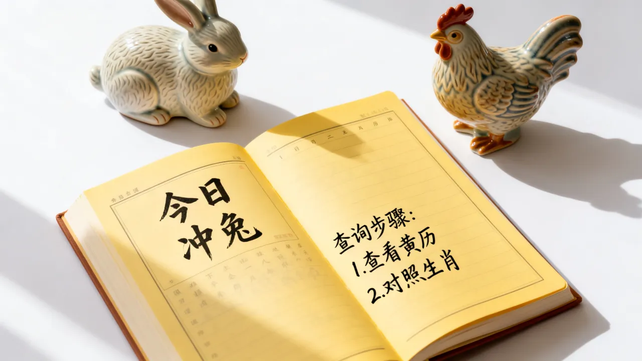今日农历冲什么属相?今日农历属相冲什么怎么查 今日农历冲什么属相?今日农历属相冲什么怎么查