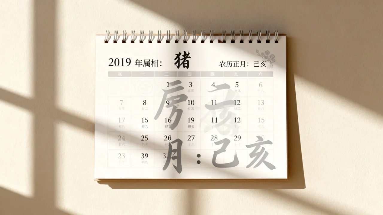 2019年农历日历属相是什么?2019年农历日历属相表 2019年农历日历属相是什么?2019年农历日历属相表