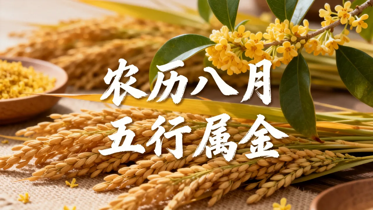 农历8月在五行属什么,农历八月五行属性是什么? 农历8月在五行属什么,农历八月五行属性是什么?