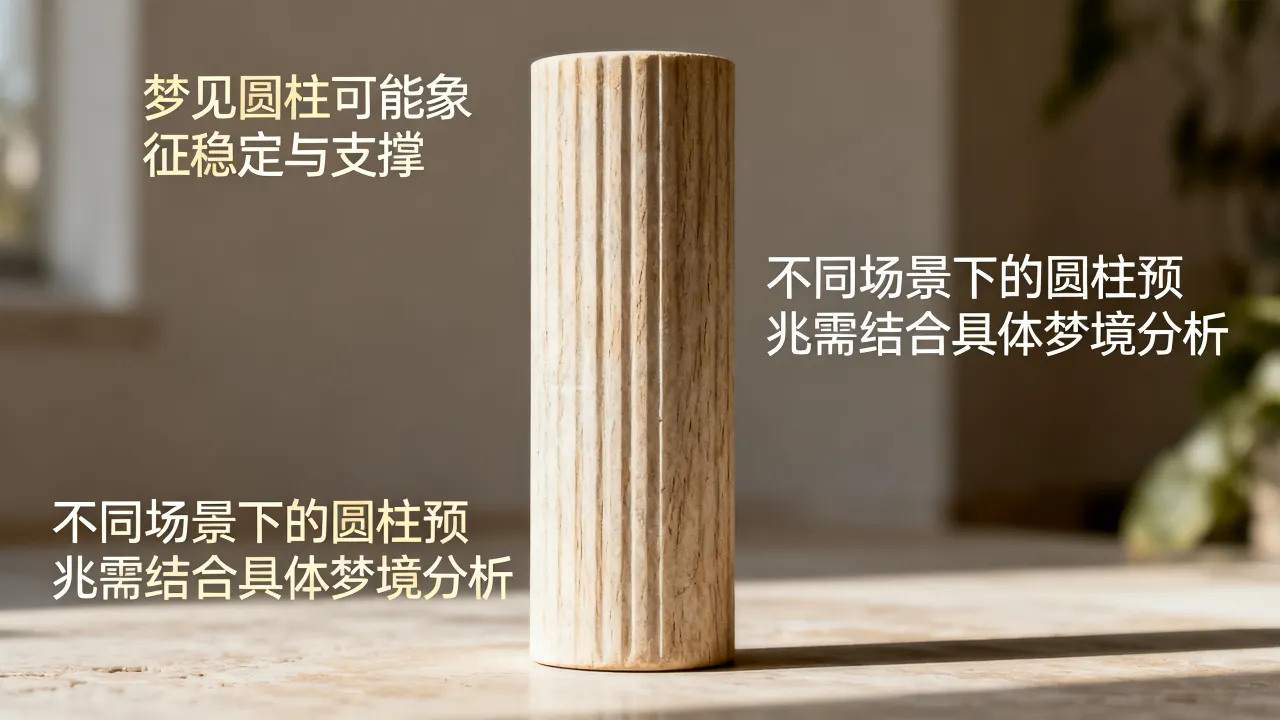梦见圆柱是什么兆头，梦见圆柱预示什么预兆