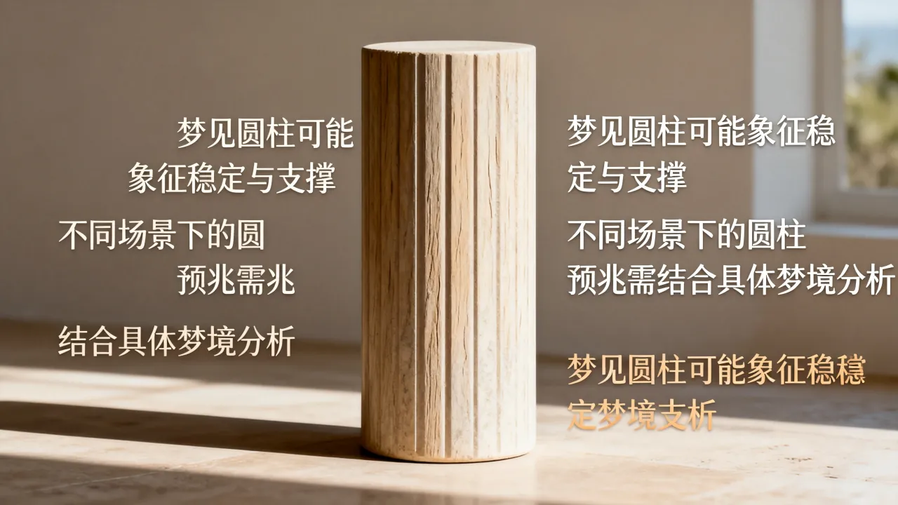 梦见圆柱是什么兆头，梦见圆柱预示什么预兆