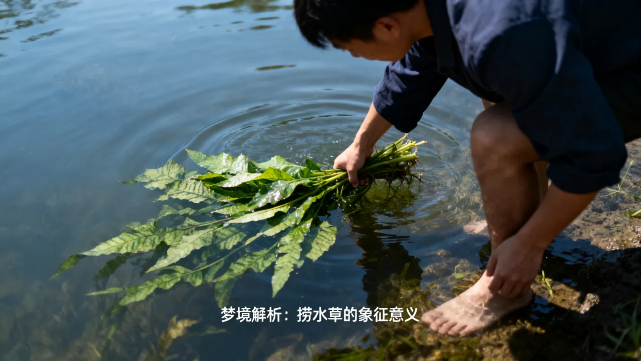 梦到捞水草是凶兆还是吉兆，梦见捞水草是什么征兆