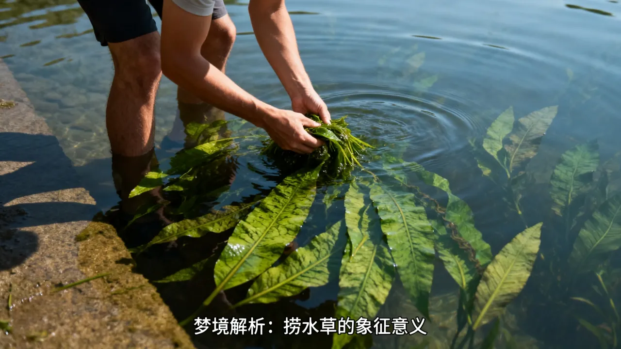 梦到捞水草是凶兆还是吉兆，梦见捞水草是什么征兆