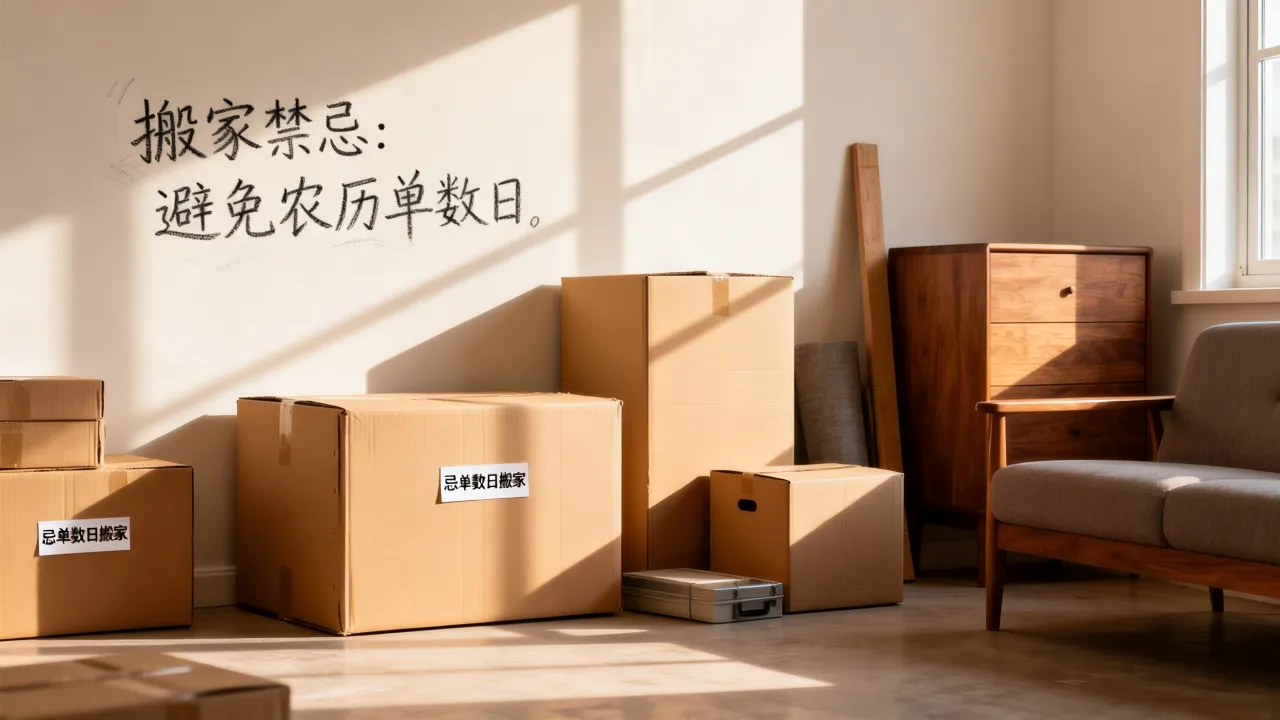 阴历单数适合搬家吗,农历单数搬家吉利吗有哪些禁忌讲究 阴历单数适合搬家吗,农历单数搬家吉利吗有哪些禁忌讲究