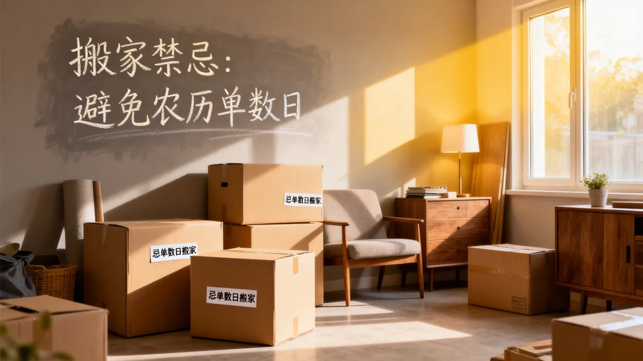 阴历单数适合搬家吗,农历单数搬家吉利吗有哪些禁忌讲究 阴历单数适合搬家吗,农历单数搬家吉利吗有哪些禁忌讲究