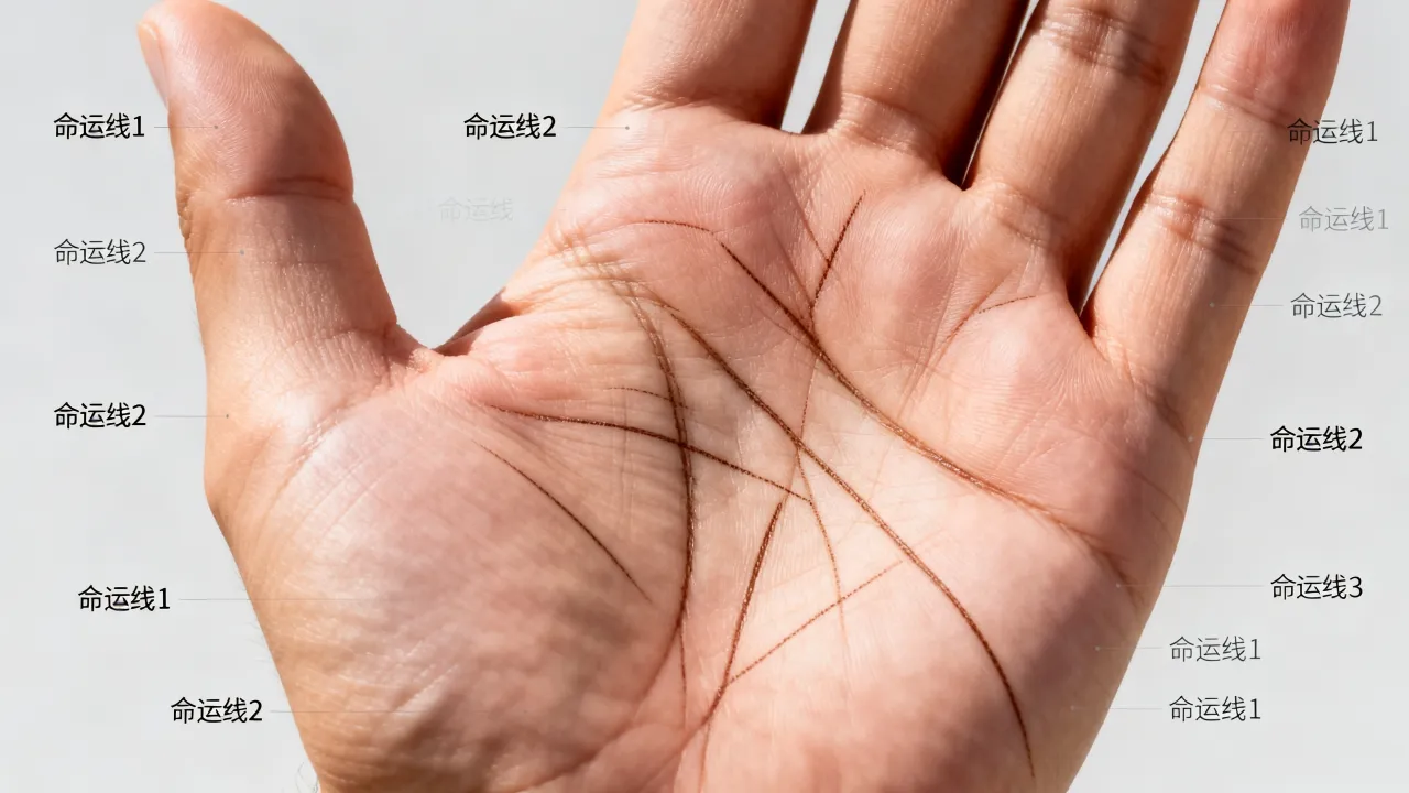 命运线几条好吗,命运线多条代表什么运势好坏 命运线几条好吗,命运线多条代表什么运势好坏