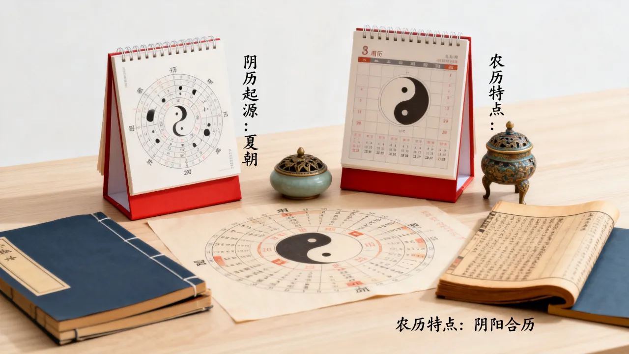阴历从什么时候开始算起呢,阴历和农历的区别是什么 阴历从什么时候开始算起呢,阴历和农历的区别是什么