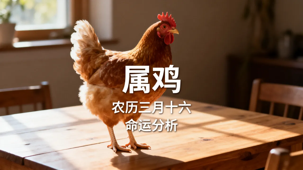 属鸡农历三月十六出生是什么命,属鸡阴历三月十六命运好不好 属鸡农历三月十六出生是什么命,属鸡阴历三月十六命运好不好