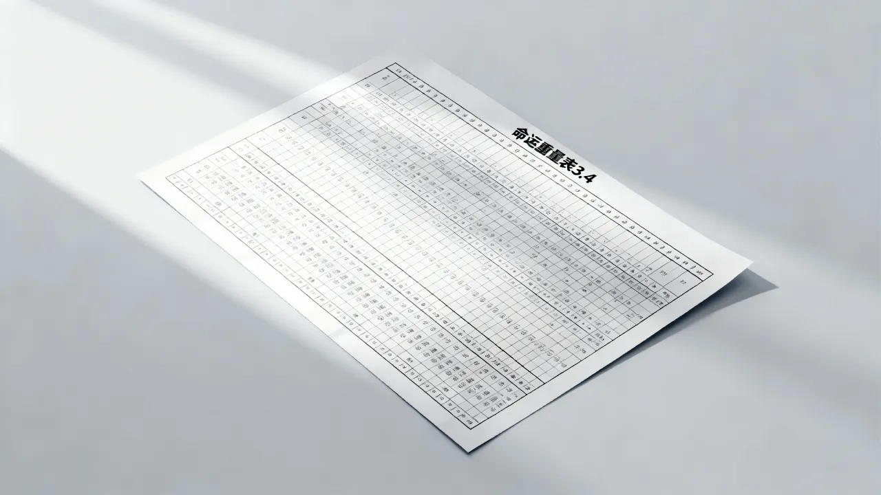命运重量表3.4准吗,命运重量表3.4怎么看 命运重量表3.4准吗,命运重量表3.4怎么看