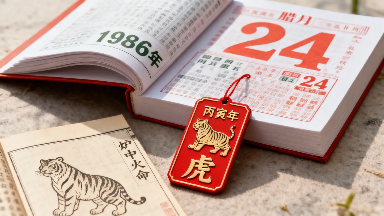 1986年阴历腊月24是阳历几号?属什么生肖什么命如何? 1986年阴历腊月24是阳历几号?属什么生肖什么命如何?