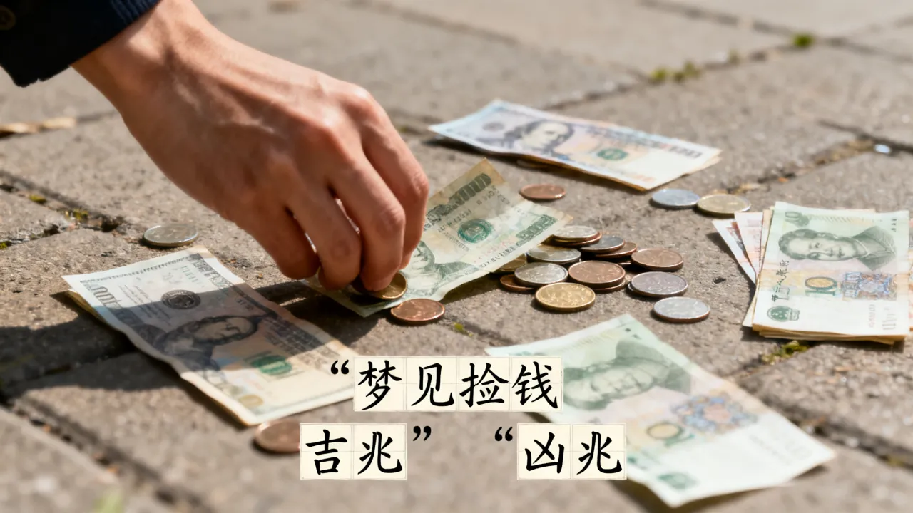 梦到了拾好多钱是什么征兆，梦见捡钱是吉是凶