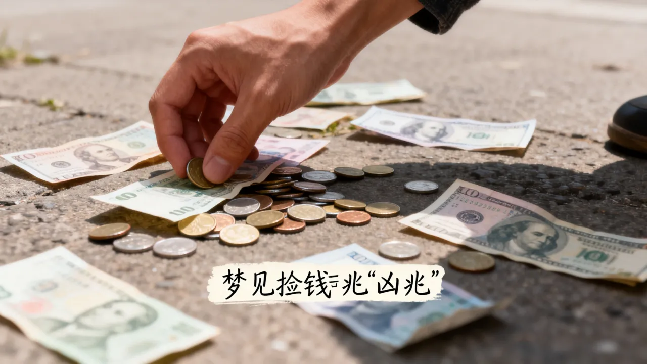 梦到了拾好多钱是什么征兆，梦见捡钱是吉是凶