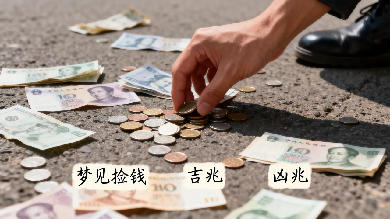 梦到了拾好多钱是什么征兆，梦见捡钱是吉是凶