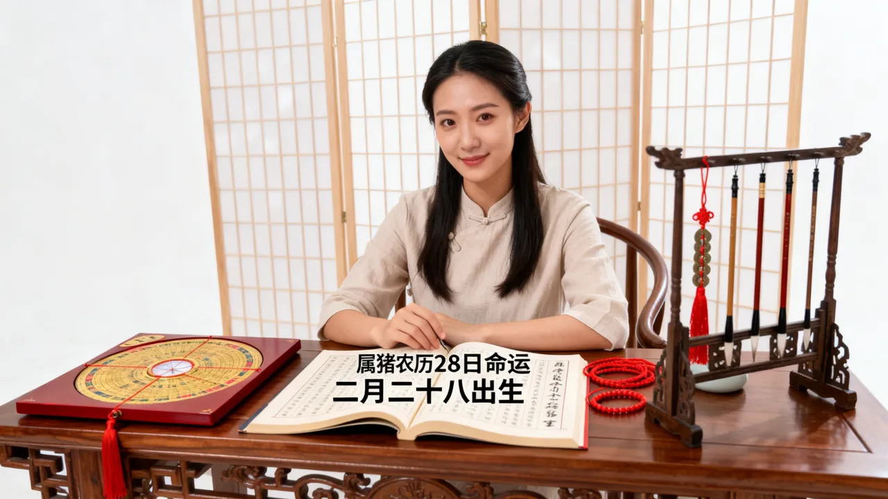 属猪农历28日的命运如何，属猪二月二十八出生命运如何