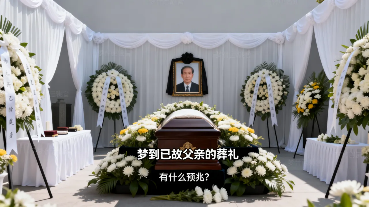 梦到已故父亲的葬礼是怎么回事，有什么预兆？