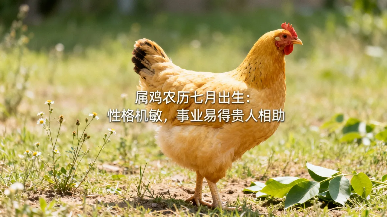 属鸡的农历7月出生好吗,鸡年农历7月出生的命运如何 属鸡的农历7月出生好吗,鸡年农历7月出生的命运如何