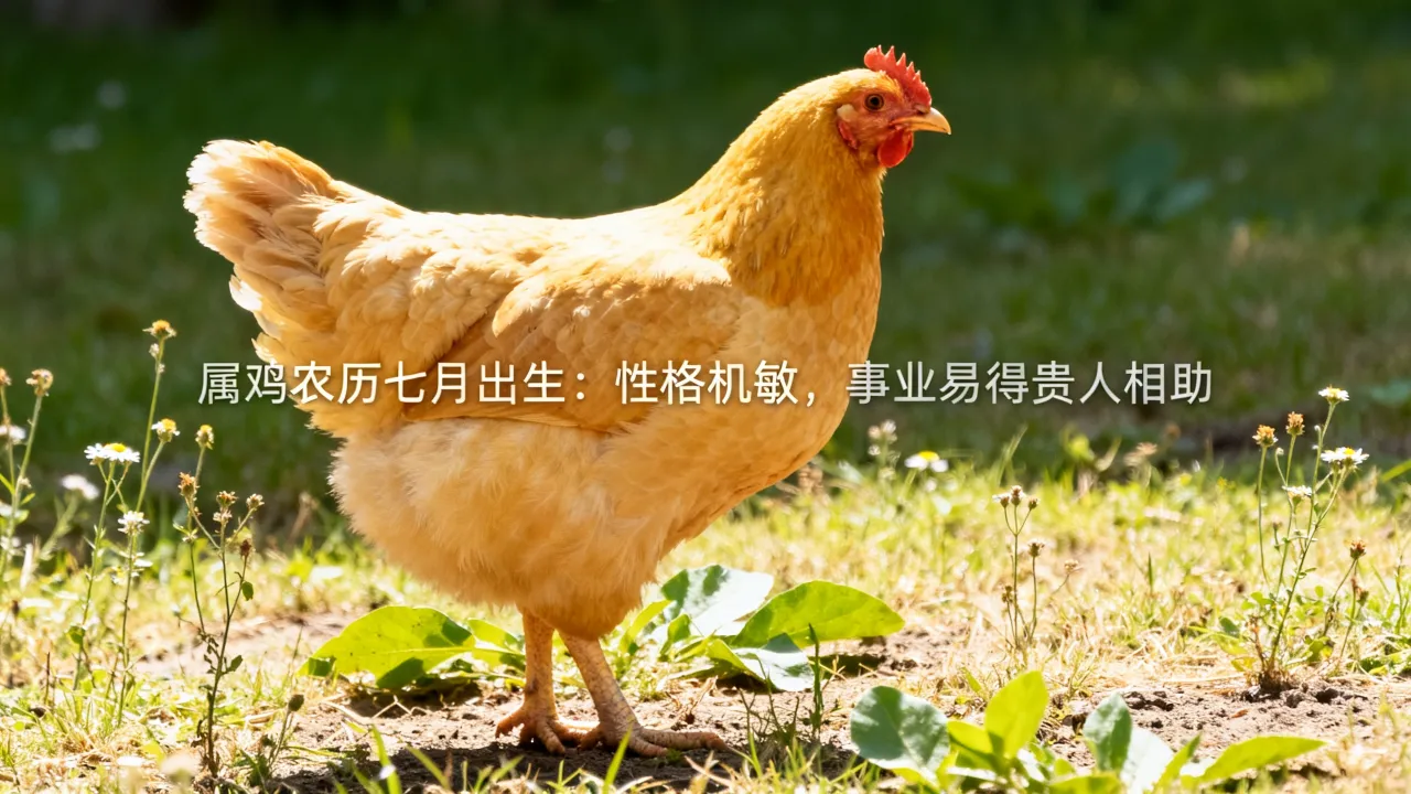 属鸡的农历7月出生好吗,鸡年农历7月出生的命运如何 属鸡的农历7月出生好吗,鸡年农历7月出生的命运如何