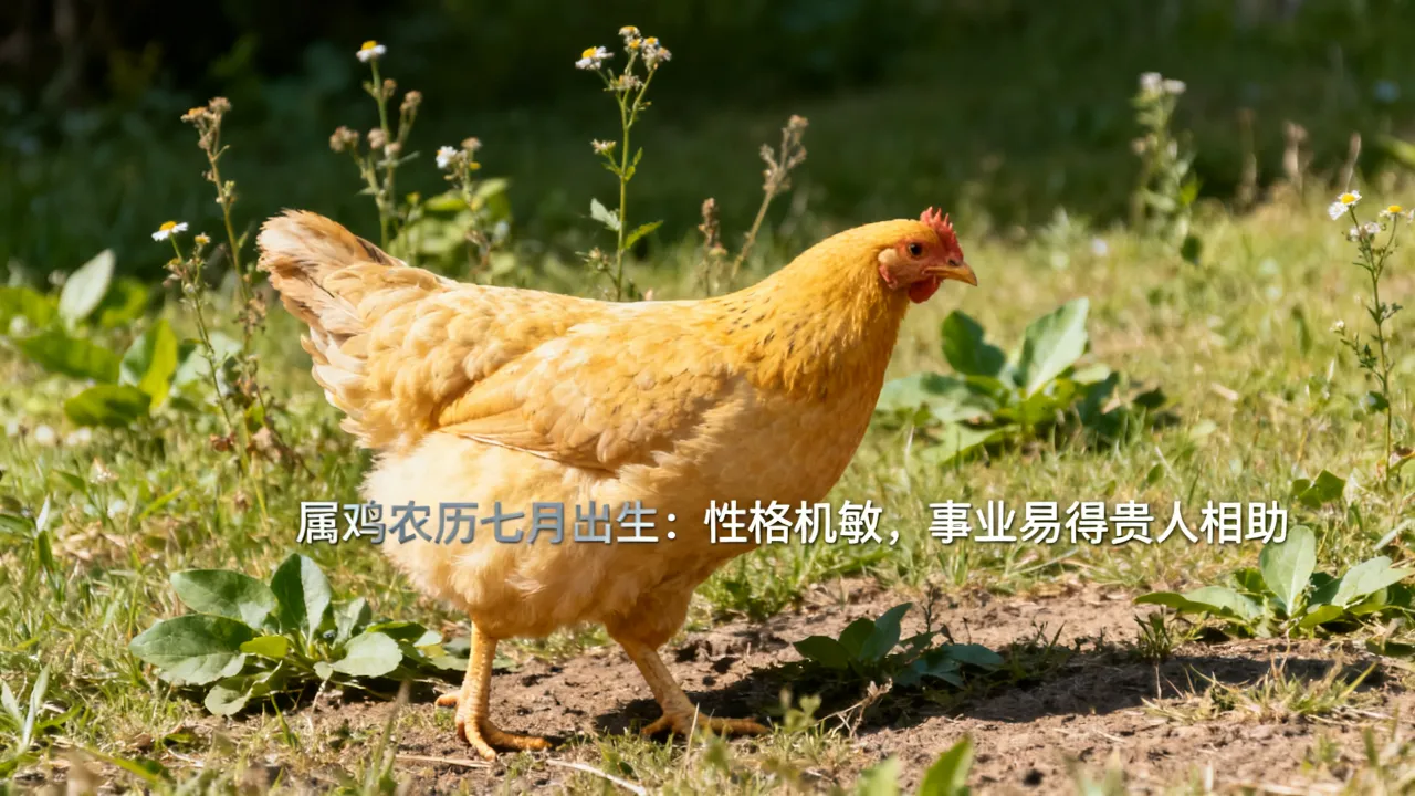 属鸡的农历7月出生好吗,鸡年农历7月出生的命运如何 属鸡的农历7月出生好吗,鸡年农历7月出生的命运如何