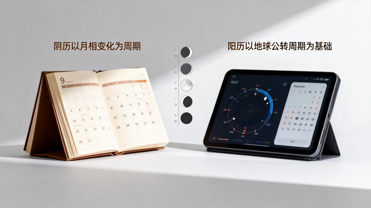 阴历历法怎么计算，阴历和阳历的区别是什么